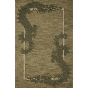 Romi RMI-01 Green/Forest Area Rug
