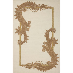 Romi RMI-01 Ivory/Spice Area Rug
