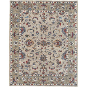 Rylan 8642F Ivory/Taupe/Blue Rug
