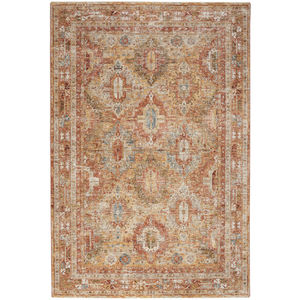 Sahar SHR01 Rust Area Rug