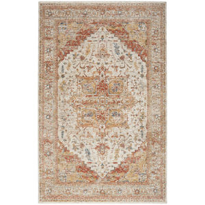 Sahar SHR06 Ivory Rust Area Rug