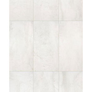 S.A.L.T. White Porcelain Marble Tile