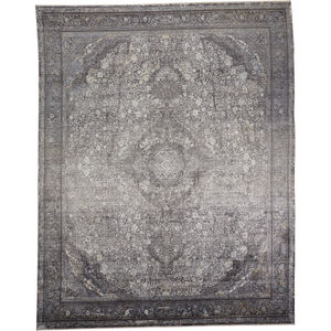 Sarrant 3967F Gray/Silver/Ivory Area Rug