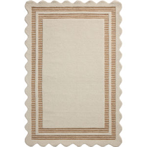 Scottie SCO-01 Ivory/Rust Area Rug