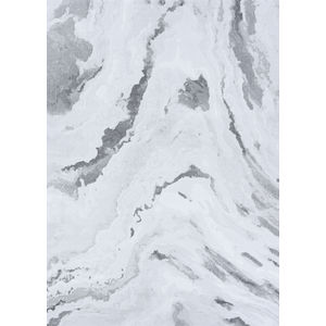 Serenity Abstract Marble Opal/Mushroom Rug