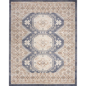 Serenity Home SRH01 Ivory Blue Area Rug