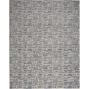 Serenity Home SRH04 Blue Ivory Area Rug