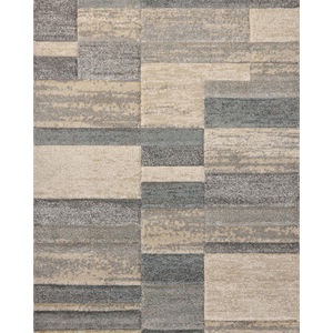 Silas SLA-07 Slate/Sand Area Rug