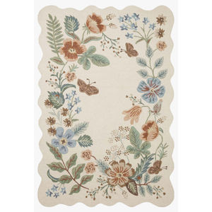 Silhouette SIH-02 Cream Area Rug