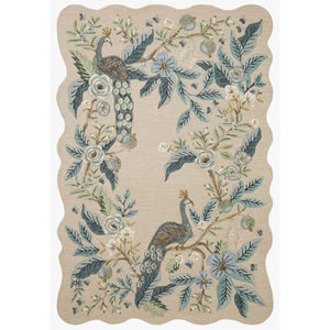Silhouette SIH-04 Blue Area Rug