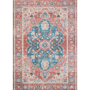 Skye SKY-05 Brick/Ocean Area Rug