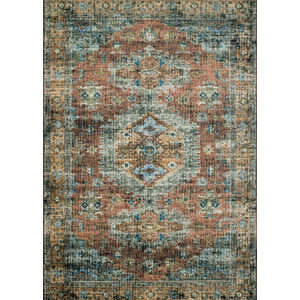 Skye SKY-07 Terracotta/Sky Area Rug