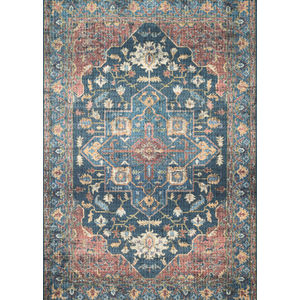 Skye SKY-08 Denim/Brick Area Rug