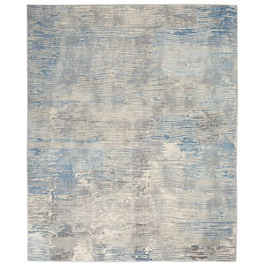Solace SLA01 Ivory/Grey/Blue Area Rug