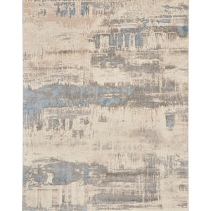 Solace SLA07 Ivory/Grey/Blue Area Rug