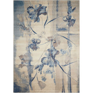 Somerset ST18 Ivory/Blue Area Rug