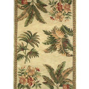 Sparta 3133 Ivory Tropical Oasis Area Rug