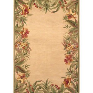 Sparta 3151 Ivory Rainforest Area Rug