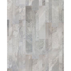 Stacked Marble Grigio Porcelain Tile
