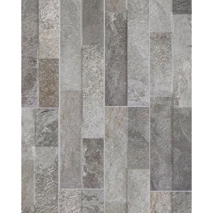 Stack Slate Pewter Porcelain Tile