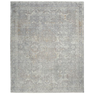Starry Nights STN03 Silver/Cream Area Rug