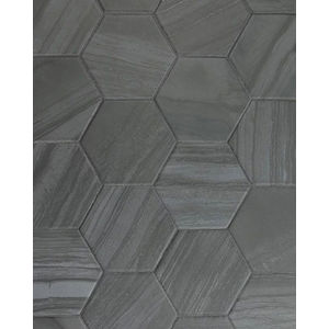 Stria Dark Porcelain Matte Marble Tile