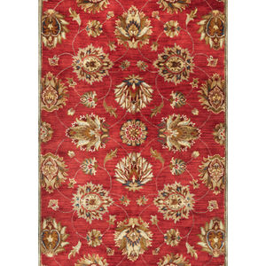 Syriana 6003 Red Allover Kashan Area Rug
