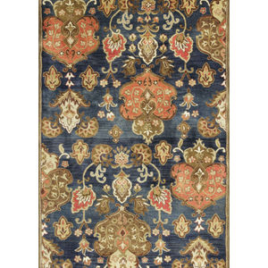Syriana 6020 Navy Tapestry Area Rug