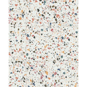 Tazzo White Honed Porcelain Terrazzo Tile