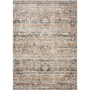 Theia THE-03 Taupe/Multi Area Rug