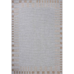 Topanga TOP-08 Silver/Natural Area Rug