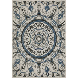 Torrey 72j Beige/Blue Area Rug