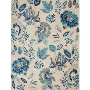 Tranquil TRA02 Ivory/Light Blue Area Rug