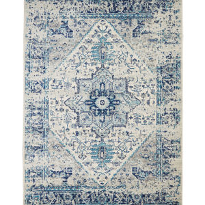 Tranquil TRA06 Ivory/Light Blue Area Rug