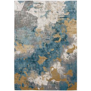 Tryst Nuvole Grey Blue Area Rug