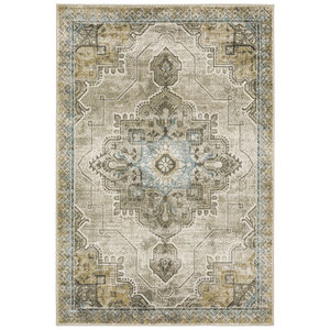 Venice 1104w Grey/Blue Area Rug