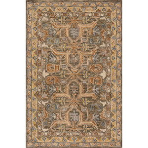 Victoria VK-01 Walnut/Multi Area Rug