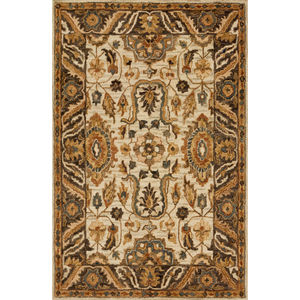Victoria VK-02 Ivory/Dk Taupe Area Rug