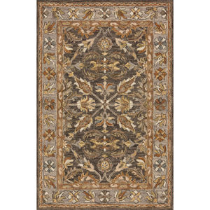 Victoria VK-06 Dk Taupe/Grey Area Rug