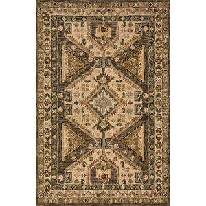 Victoria VK-07 Walnut/Beige Area Rug