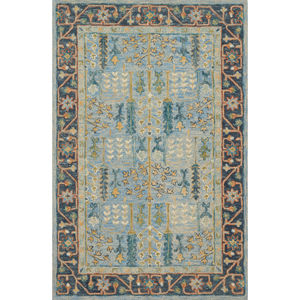 Victoria VK-12 Lt Blue/Dk Blue Area Rug