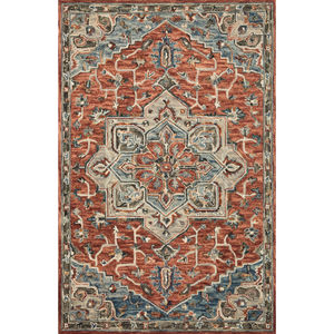 Victoria VK-15 Red/Multi Area Rug