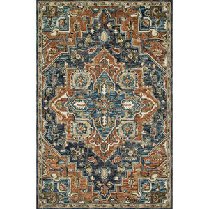 Victoria VK-16 Rust/Multi Area Rug