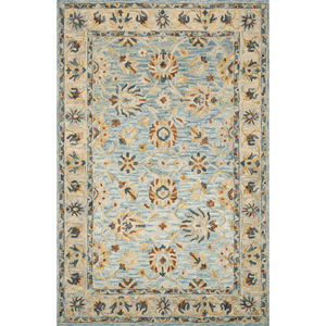 Victoria VK-18 Lt. Blue/Natural Area Rug