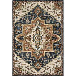 Victoria VK-19 Blue/Multi Area Rug
