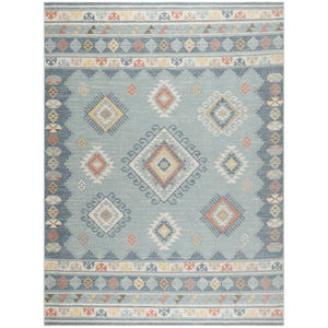 Washable Decor WSD03 Light Blue Area Rug