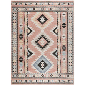 Washable Decor WSD04 Ivory Multicolor Area Rug