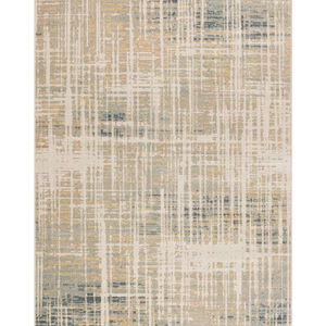 Washable Decor WSD07 Beige Blue Area Rug