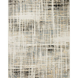 Washable Decor WSD07 Ivory Blue Area Rug