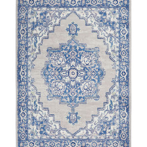 Whimsicle WHS03 Grey Blue Area Rug